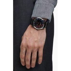 Load image into Gallery viewer, Stylish Water-Resistant Wristwatch for Gentlemen: The Elegance Series ESW-300, Black
