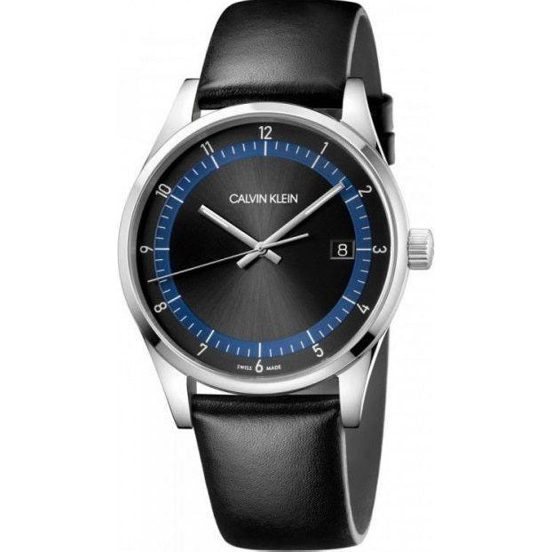 Stylish Water-Resistant Wristwatch for Gentlemen: The Elegance Series ESW-300, Black
