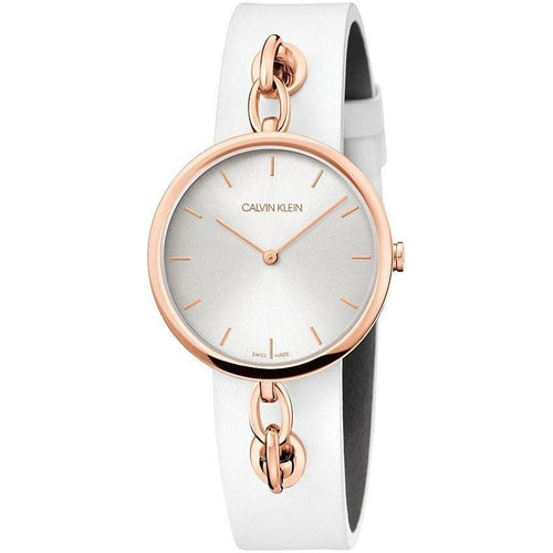Load image into Gallery viewer, Elegant Rose Gold Chain Watch for Ladies - Model EWRG001 - Rose Gold
