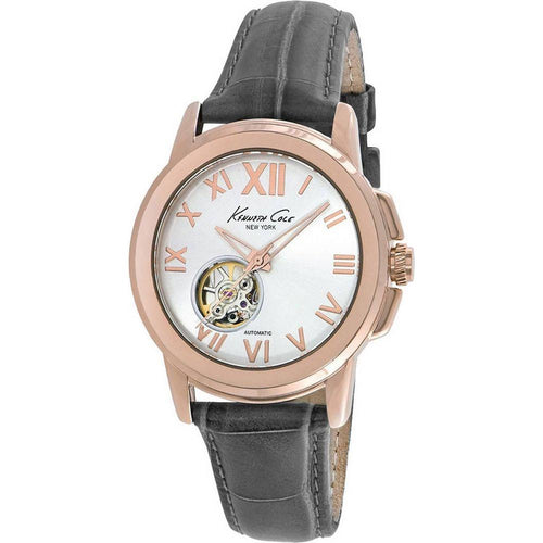 Load image into Gallery viewer, Rose Gold Leather Watch Strap Replacement for Men&#39;s Watches

