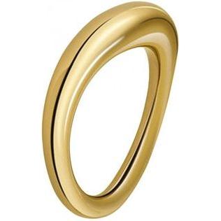 CK JEWELS Mod. KJ94JR1001 Anello / Ring Lady Gold Tone (Size 8)-0