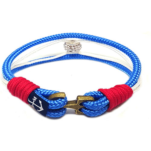 Load image into Gallery viewer, Meabh Anchor Nautical Bracelet-0
