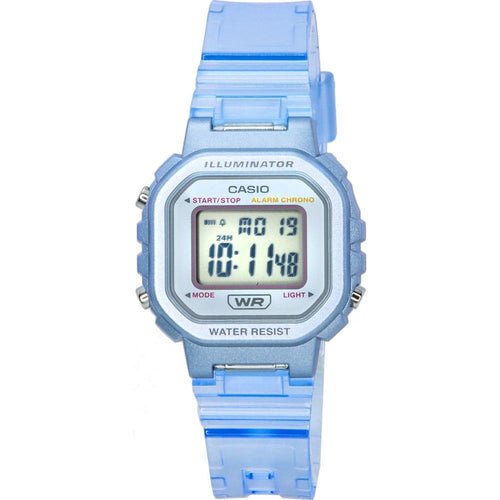 Load image into Gallery viewer, Casio Women&#39;s POP Blue Translucent Sports Digital Quartz Watch - Model 3284, Blue
