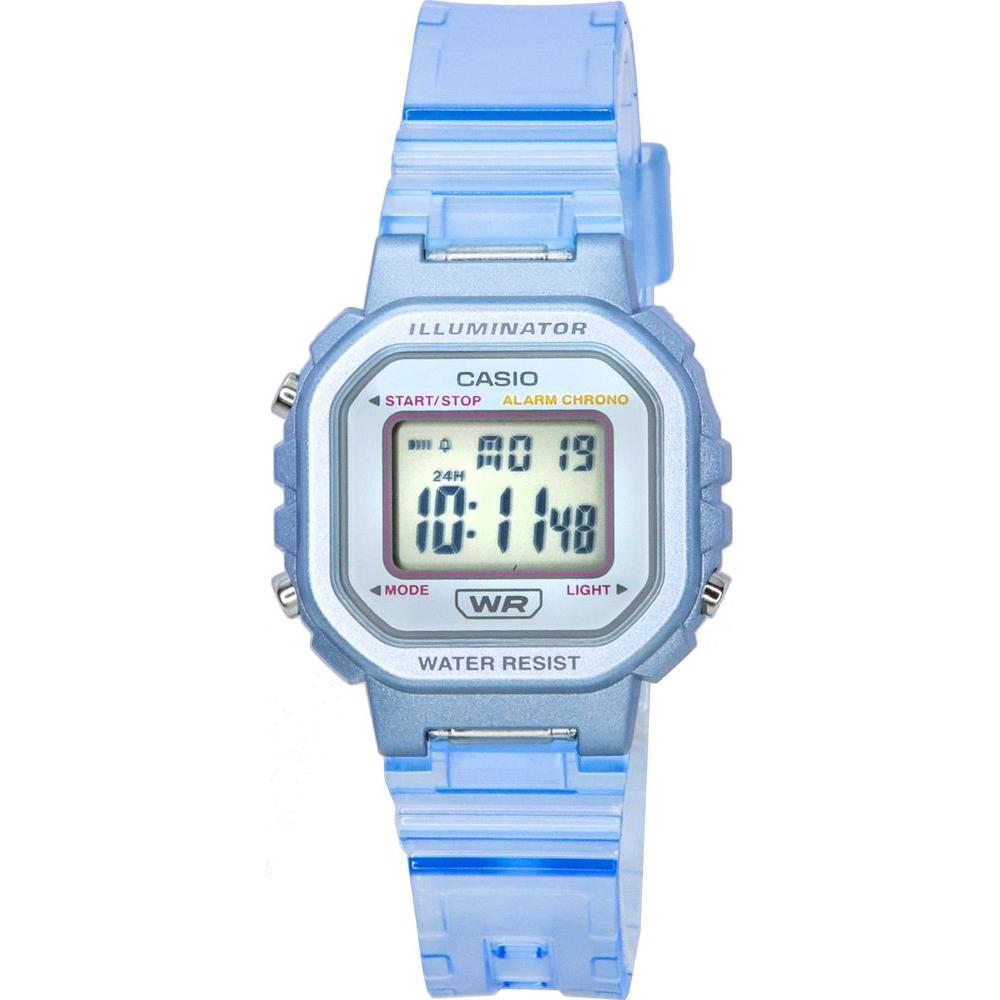 Casio Women's POP Blue Translucent Sports Digital Quartz Watch - Model 3284, Blue
