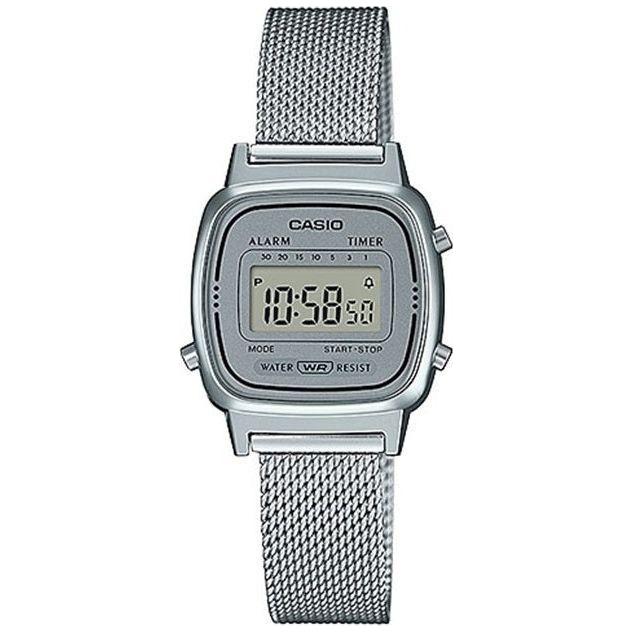 CASIO VINTAGE GENT SILVER MESH-0