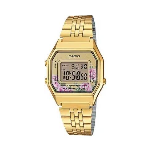 Load image into Gallery viewer, CASIO VINTAGE LADY GOLD FLOWERS-0
