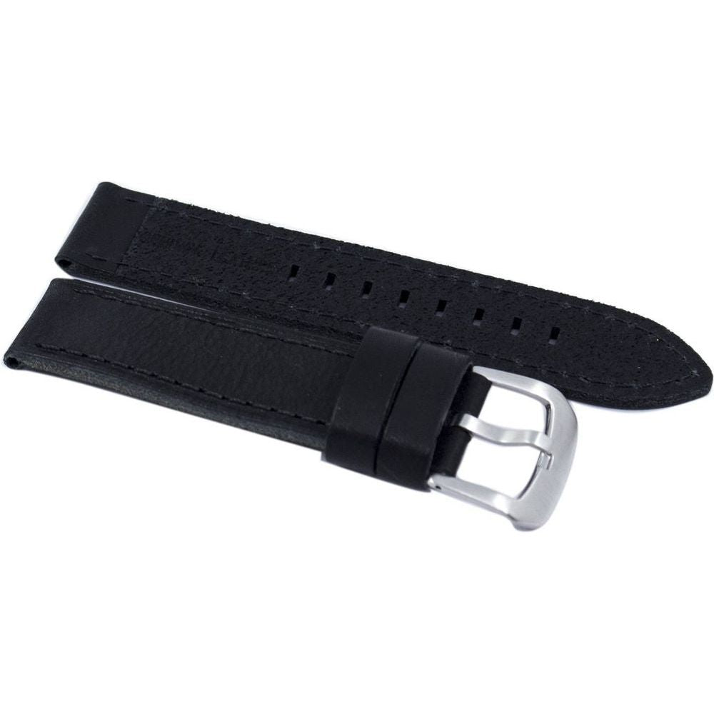 The Timeless Black Leather Watch Strap: A Classic Replacement for Men's Watches