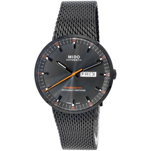 Load image into Gallery viewer, Mido Commander Icone Chronometer Anthracite Dial Automatic M031.631.33.061.00 M0316313306100 Men&#39;s Watch
