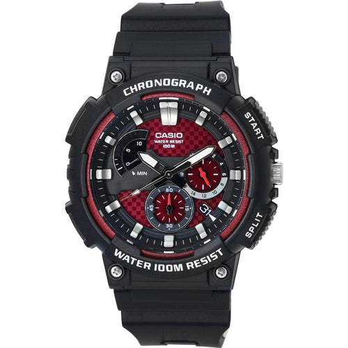 Load image into Gallery viewer, Formal Name: 
Retrograde Red Dial Chronograph Watch for Men - Model RD-2021 - Crimson Red
