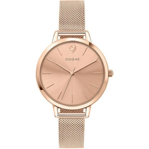 Load image into Gallery viewer, Oui &amp; Me Grande Amourette Rose Gold Tone Stainless Steel Quartz ME010021 Women&#39;s Watch
