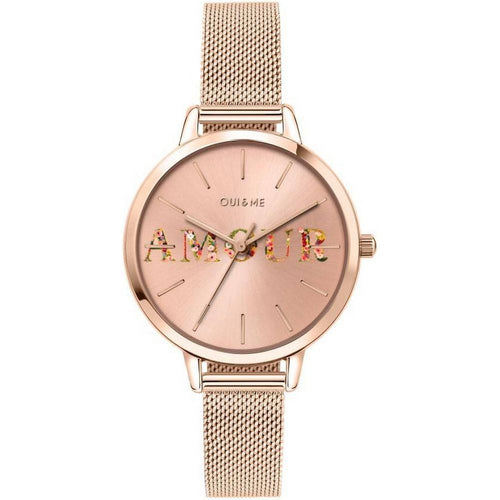 Load image into Gallery viewer, Oui &amp; Me Fleurette Rose Gold Tone Stainless Steel Quartz ME010043 Women&#39;s Watch
