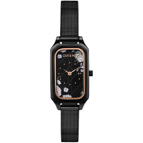 Load image into Gallery viewer, Formal and detailed product title: Oui &amp; Me Finette Dark Grey Dial Stainless Steel Quartz ME010119 Women&#39;s Watch
