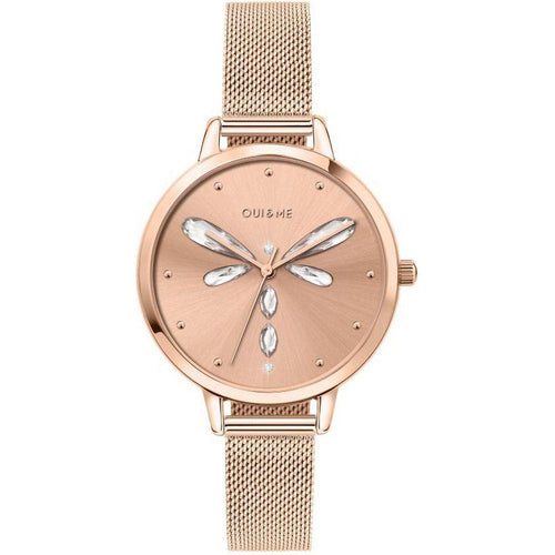 Load image into Gallery viewer, Oui &amp; Me Amourette Rose Gold Tone Stainless Steel Quartz ME010138 Women&#39;s Watch
