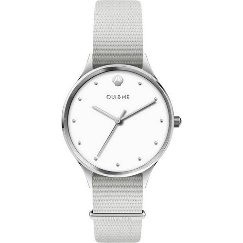Load image into Gallery viewer, Oui &amp; Me Petite Bichette White Dial Nylon Strap Replacement for Women&#39;s Watch
