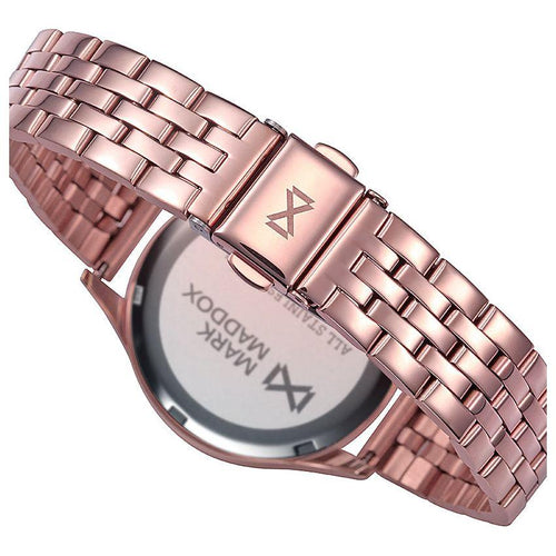 Load image into Gallery viewer, Mark Maddox Quartz Ladies Watch Mod. MM7140-96 - Elegant Rose Gold Timepiece for Women
