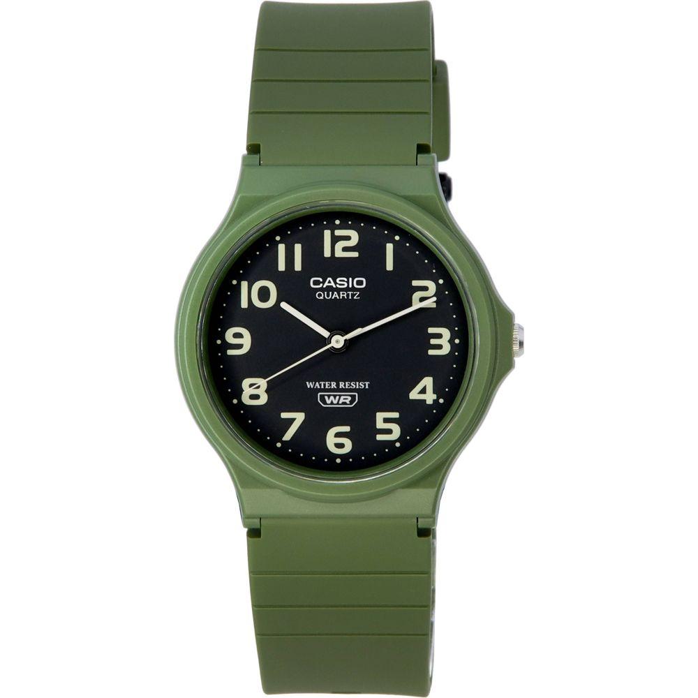 Casio Standard Analog Men's Watch - Black Dial, Quartz, Model XYZ1234