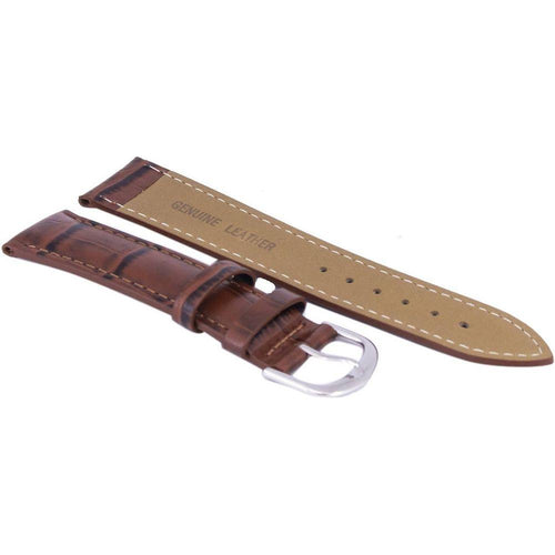Load image into Gallery viewer, Ratio Brand 20mm Brown Leather Watch Strap - Unisex Replacement Band for Timeless Elegance in Warm Brown
