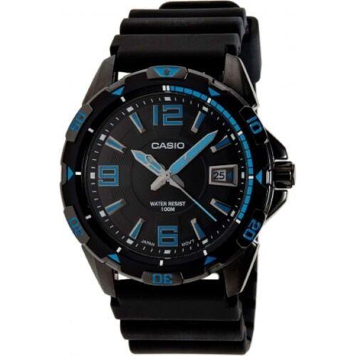 The Resolute Timekeeper: Men's Stainless Steel IP Black 10 ATM Water Resistant Wristwatch (Model RTK-10ATM-BLK)