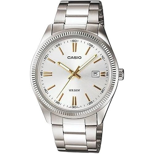 Load image into Gallery viewer, CASIO COLLECTION Mod. DATE - SILVER, GOLD INDEXES-0
