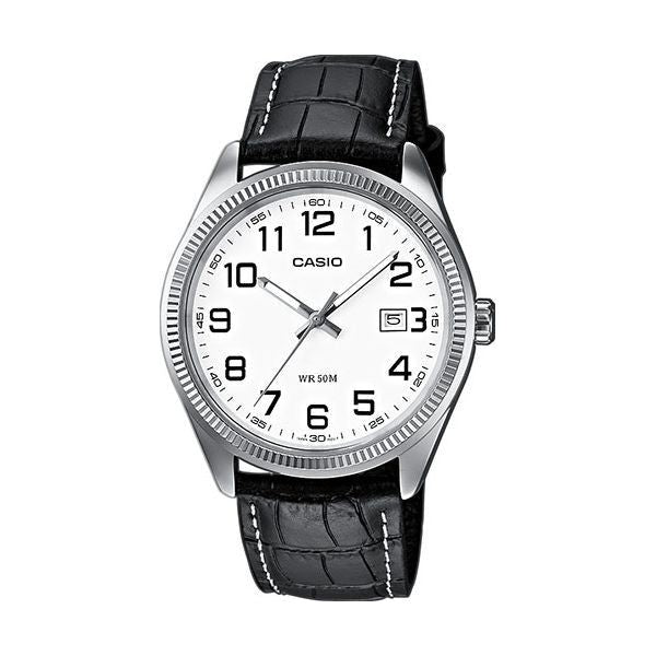 CASIO COLLECTION Mod. DATE -WHITE, NUMBERS-0