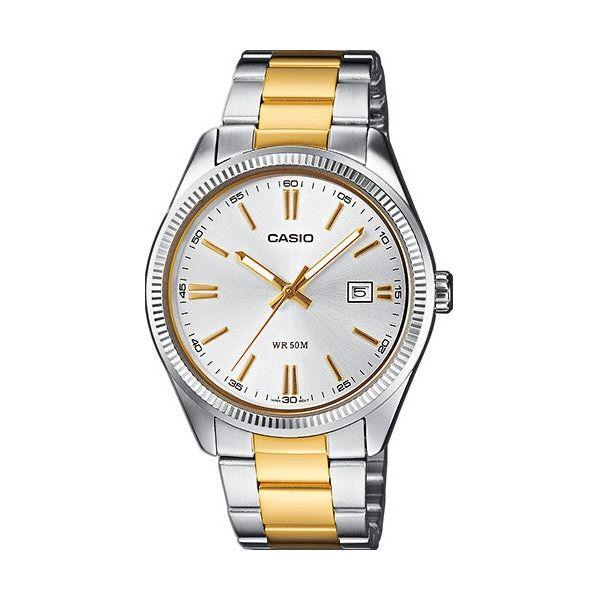 CASIO COLLECTION Mod. DATE - CHAMPAGNE, TWO TONES-0