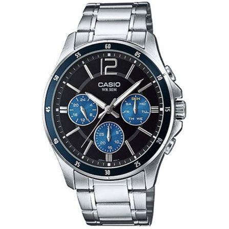 Load image into Gallery viewer, Formal Name: 
Elegant Steelmaster Men&#39;s Multifunction Wristwatch - Model SM-500X - Silver
