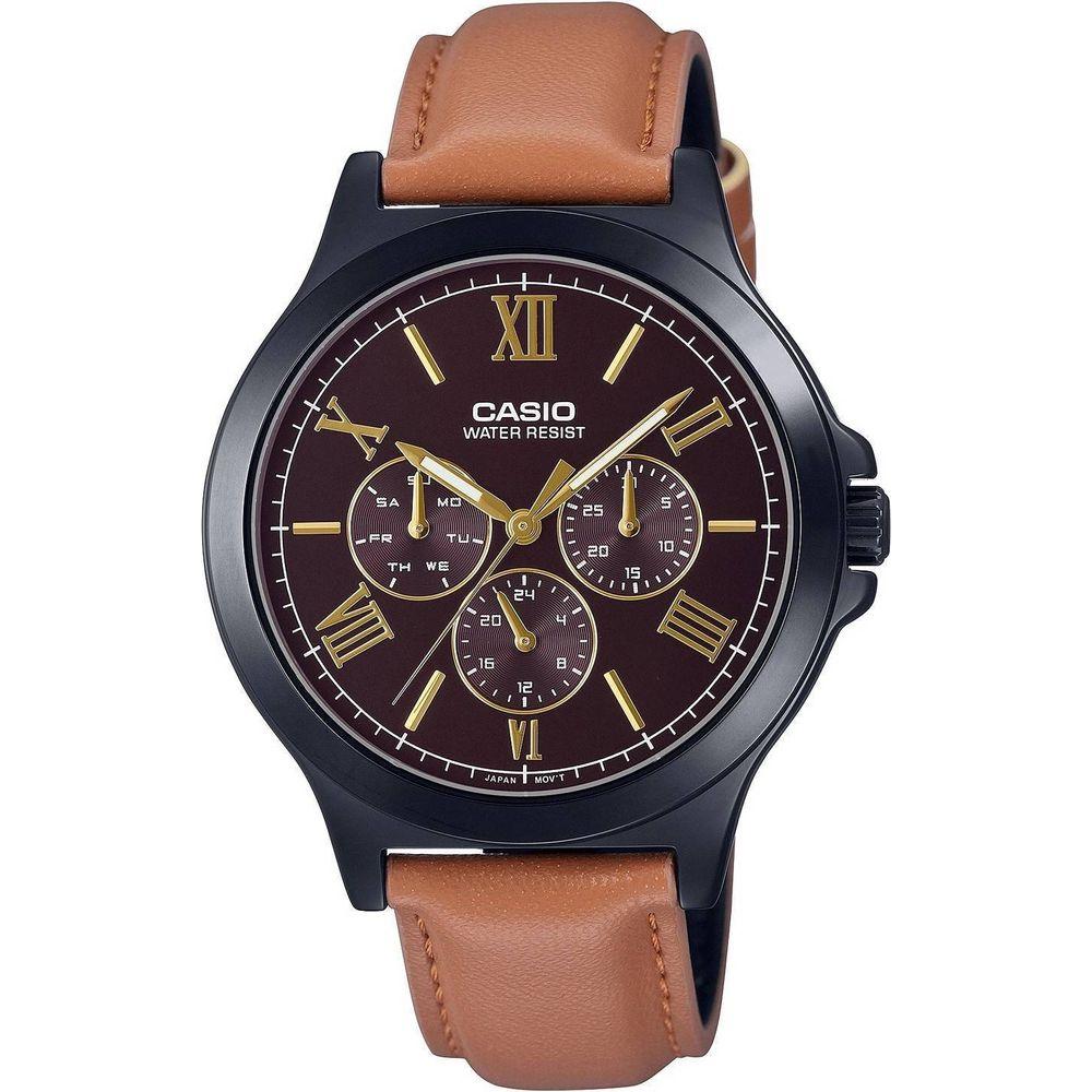 Formal Men's Brown Leather Watch Strap Replacement - Genuine Leather Band in Brown