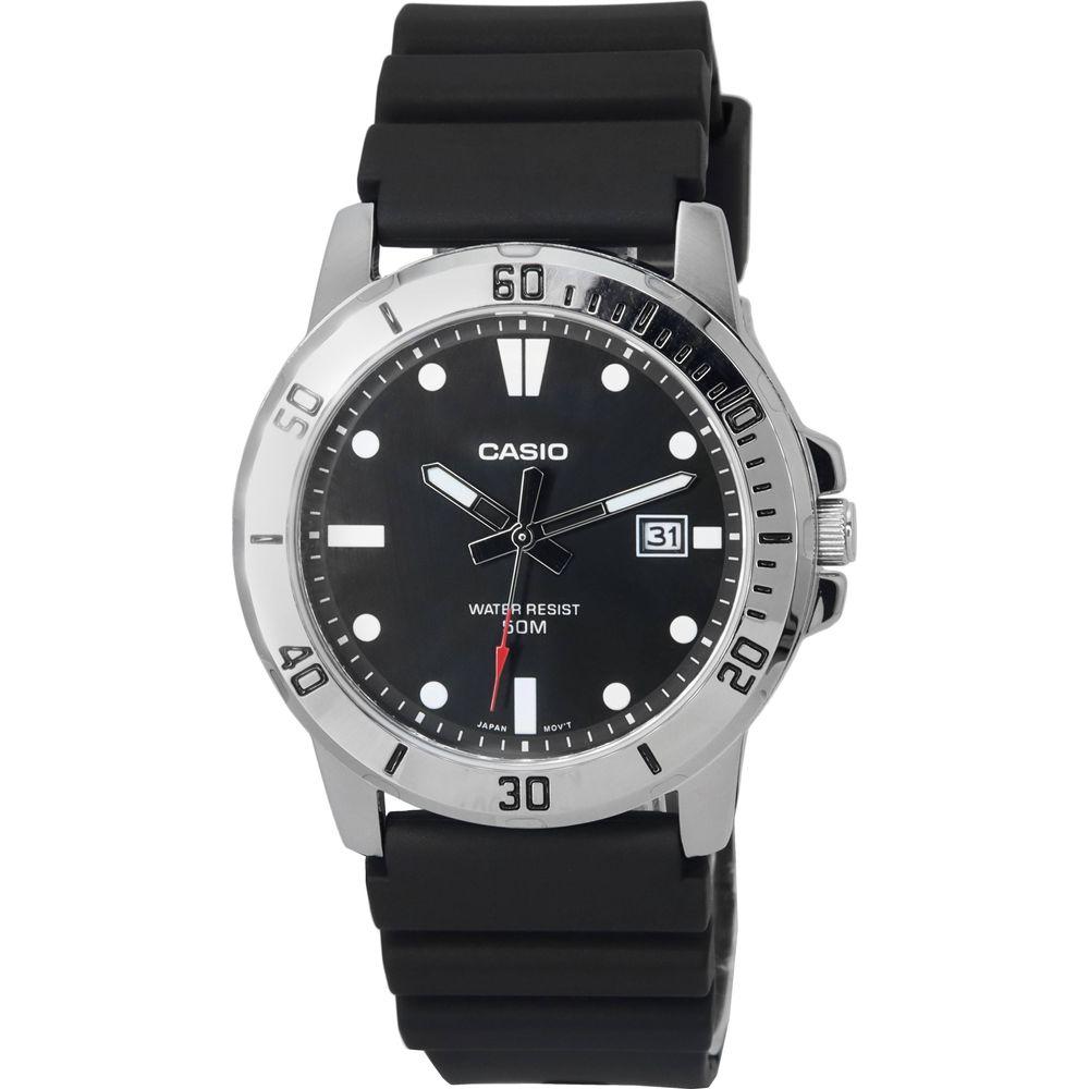 Introducing the XYZ123 Men's Quartz Watch with Resin Strap - Black Dial: Premium Replacement Band for Timeless Elegance