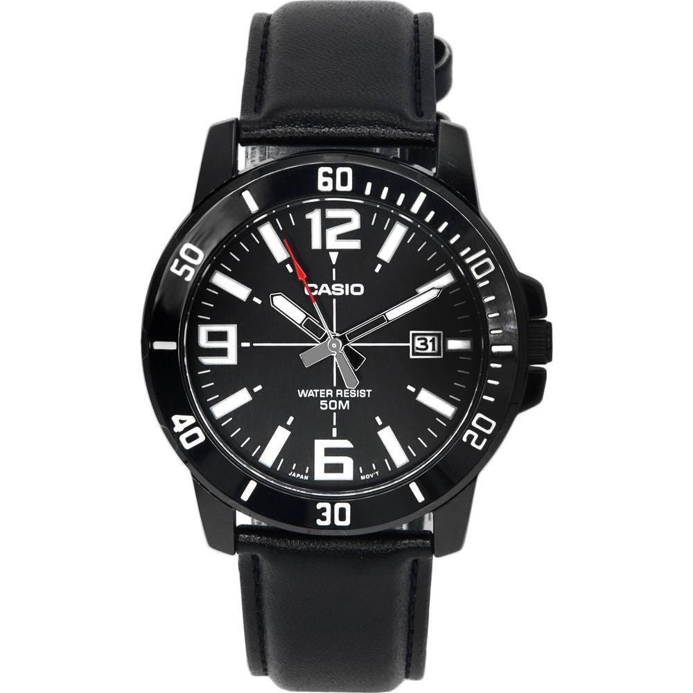 Casio Enticer Men's Black Dial Quartz Watch MTP-1183E-1ADF