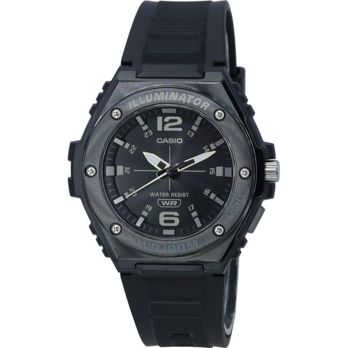 Load image into Gallery viewer, Casio Standard Men&#39;s Black Dial Quartz Watch - Model 5577, 100m Water Resistance
