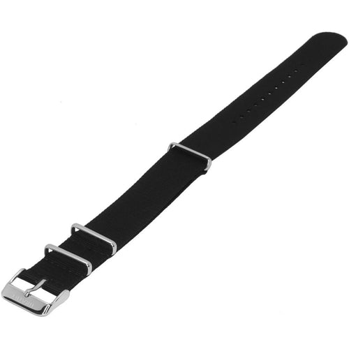 Load image into Gallery viewer, Ratio NATOR04 Black 20mm Nylon Watch Strap for Men
