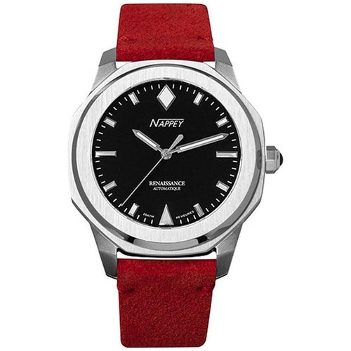 Load image into Gallery viewer, Nappey Renaissance Steel and White Automatic NY41-AD2M-3B4A 200M Unisex Watch
