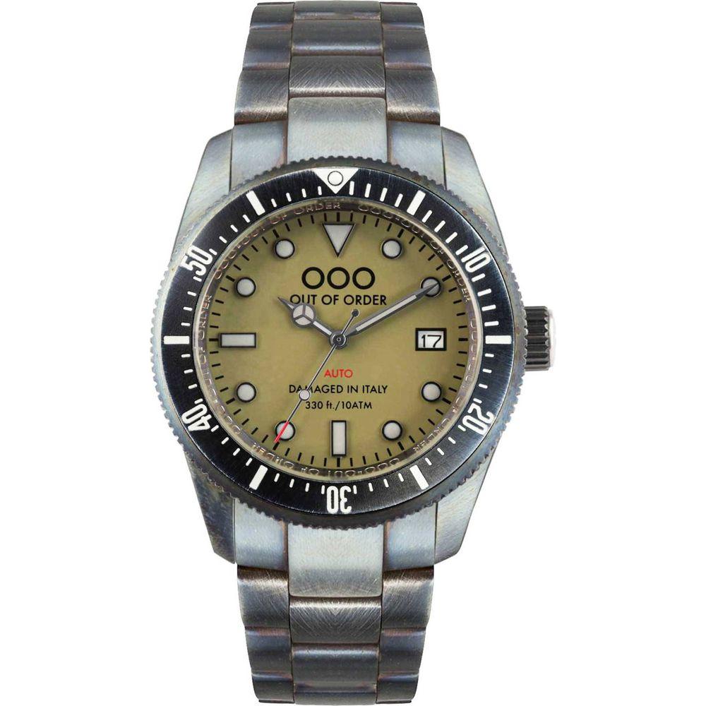 Out Of Order Green Auto 2.0 Superluminova C3 Dial Automatic OOO.001-16.2.VE 100M Men's Watch