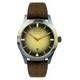 Out of Order Premium Brown Leather Watch for Men - Timepiece with a Touch of Elegance