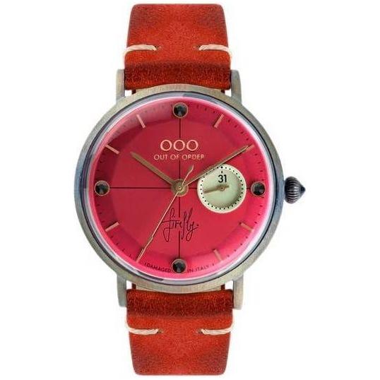 Out Of Order Firefly 36 Coral Red Dial Quartz OOO.001-7.RS Women's Watch