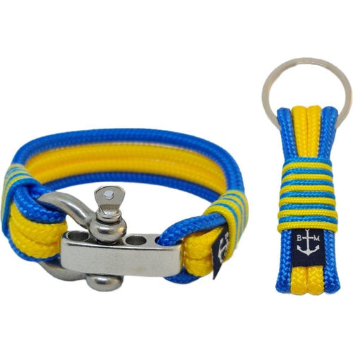 Load image into Gallery viewer, Bundoran Nautical Bracelet &amp; Keychain-0
