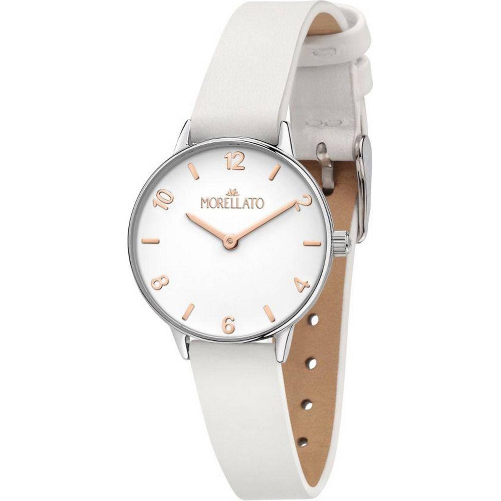 Sophisticated White Leather Watch Strap Replacement for Women