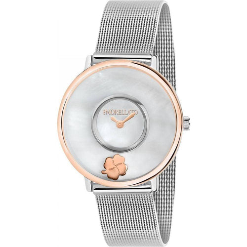 Load image into Gallery viewer, Morellato Vita R0153150502 Women&#39;s Stainless Steel Mesh Bracelet Analog Quartz Watch - Mother Of Pearl/Silver
