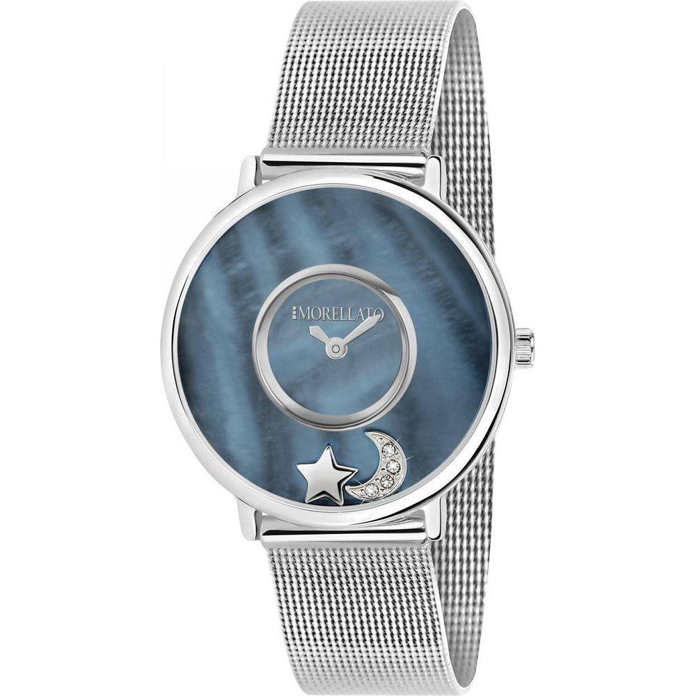 Morellato Mother Of Pearl Stainless Steel Mesh Quartz R0153150506 Women's Watch - Elegant Timepiece for Women in Stunning Stainless Steel Mesh