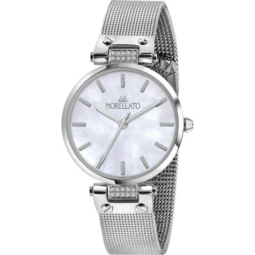 Morellato Shine R0153162506 Women's Stainless Steel Quartz Watch with Mother of Pearl Dial - Silver