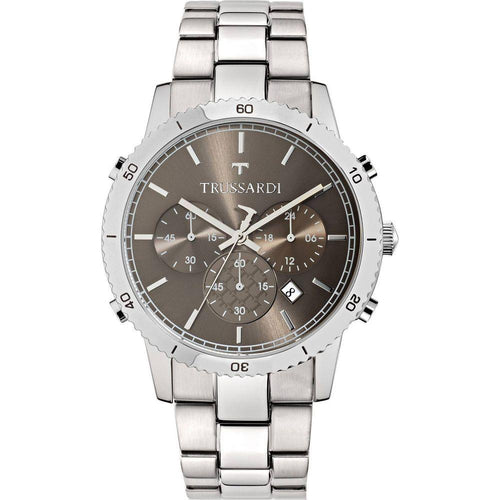 Load image into Gallery viewer, Trussardi T-Style Chronograph Quartz R2473617003 Men&#39;s Gray Stainless Steel Bracelet Watch
