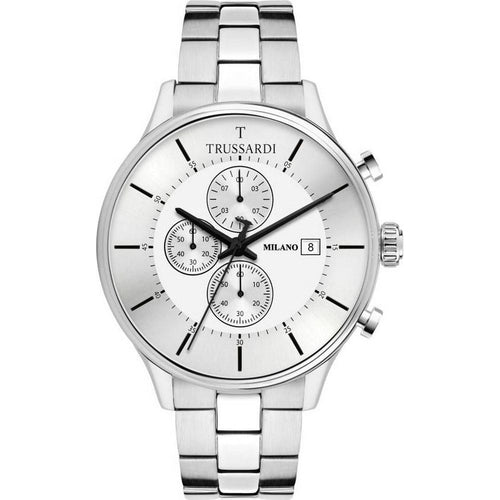 Load image into Gallery viewer, Trussardi T-Complicity R2473630004 Men&#39;s Chronograph Stainless Steel Watch - Silver Dial

