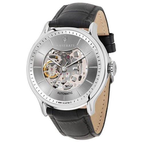 Load image into Gallery viewer, Maserati Epoca R8821118005 Silver Skeleton Dial Automatic 100M Men&#39;s Watch
