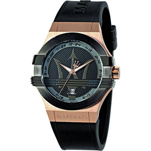 Load image into Gallery viewer, Maserati Potenza R8851108002 Men&#39;s Rose Gold Quartz Watch
