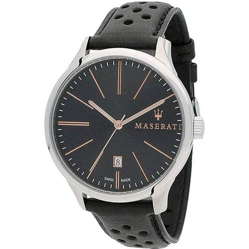 Load image into Gallery viewer, Maserati Attrazione R8851126003 Men&#39;s Black Dial Quartz Watch
