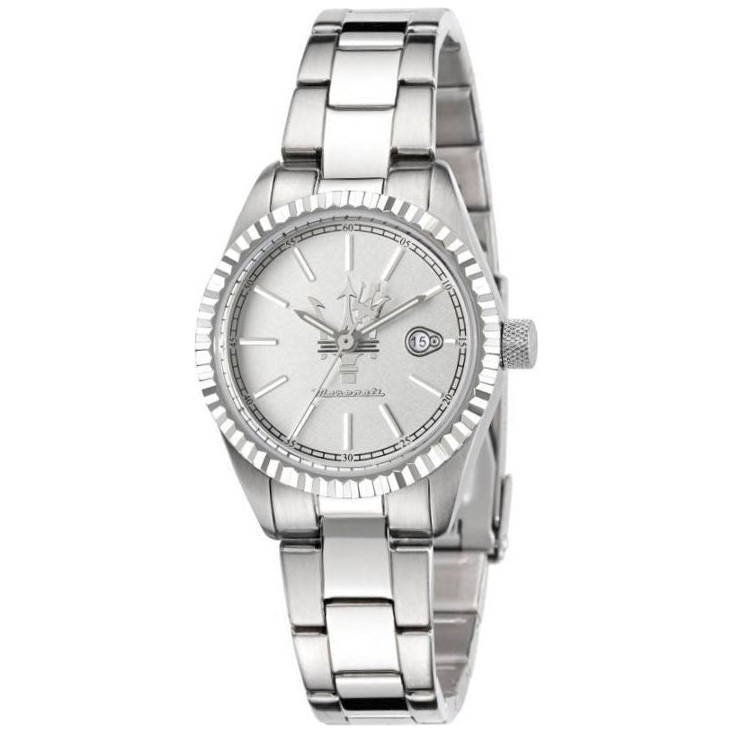 Maserati Competizione R8853100503 Women's Stainless Steel Silver Dial Quartz Watch