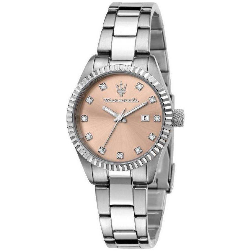 Maserati Competizione Women's Rose Gold Stainless Steel Quartz Watch R8853100509