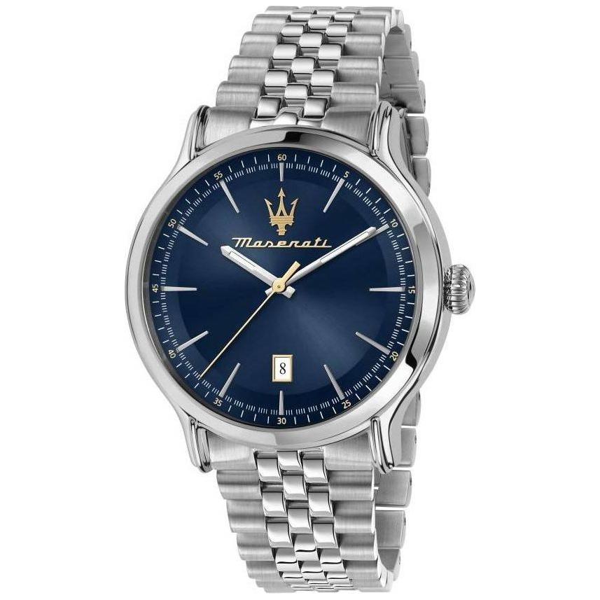 Maserati Epoca R8853118021 Men's Stainless Steel Blue Dial Quartz Watch