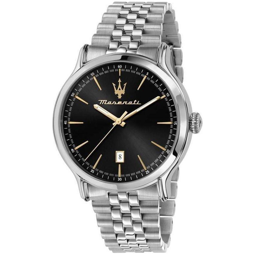 Maserati Epoca R8853118024 Men's Stainless Steel Black Dial Quartz Watch