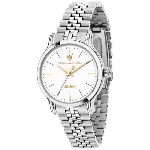 Load image into Gallery viewer, Maserati Epoca R8853118519 Women&#39;s Stainless Steel White Dial Quartz Watch
